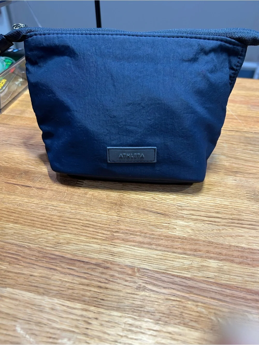 Athleta Navy Cosmetic Pouch